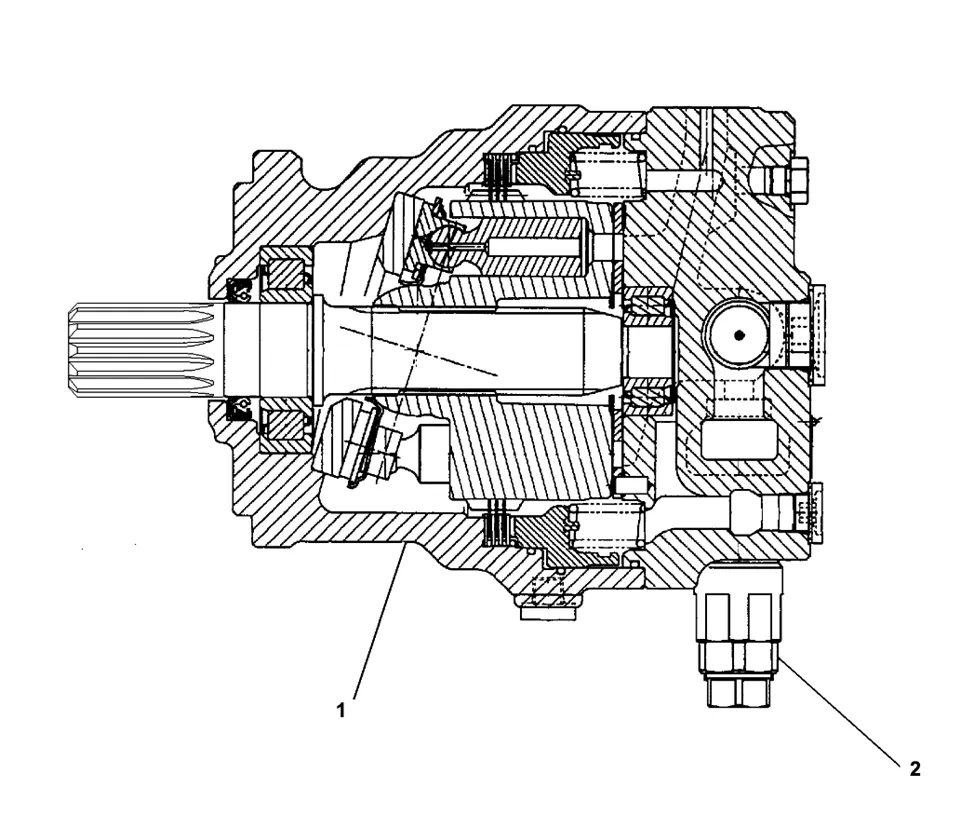 Caterpillar Swing Motor 330D OEM Manufacturers 200-3373
